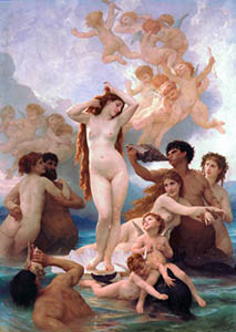Birth of Venus by Bouguereau