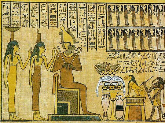 Osiris and Aset